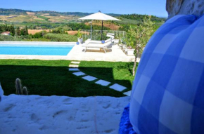 FeWo LUNA mit Garten, Terrasse und einen atemberaubenden Blick Terricciola